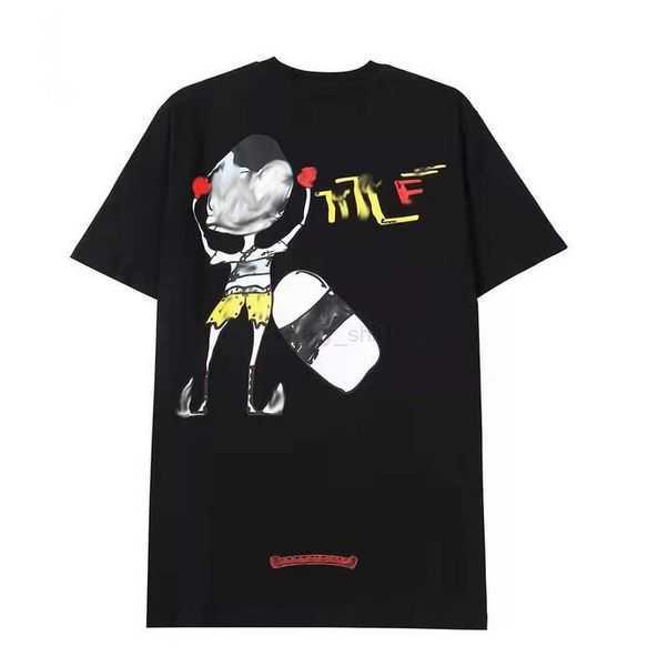 

Men's Ch Summer Heart Chromes Luxury t Shirts Designer Brand Fashion Tops Quality Tees Horseshoe Sanskrit Cross Polos T-shirtsl Women Designer Tshirt Chromes 16yx5y