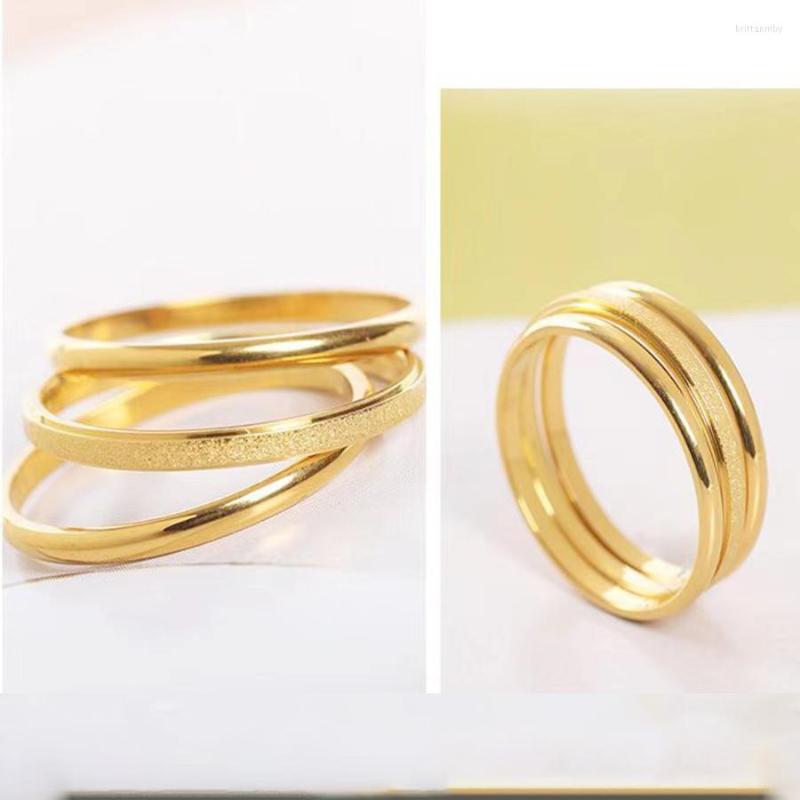 

Cluster Rings Gorgeous 3Pcs/Set Women Wedding Bands Romantic Female Engagement Fashion Jewelry Top Quality
