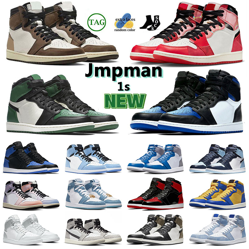 

2023 men women Basketball shoe 1s sports sneakers next chapter Olive Reverse Mocha Black Phantom Lucky Green Patent Bred Royal Blue outdoor Casual Fashion Sneakers, 36-47 reverse laney
