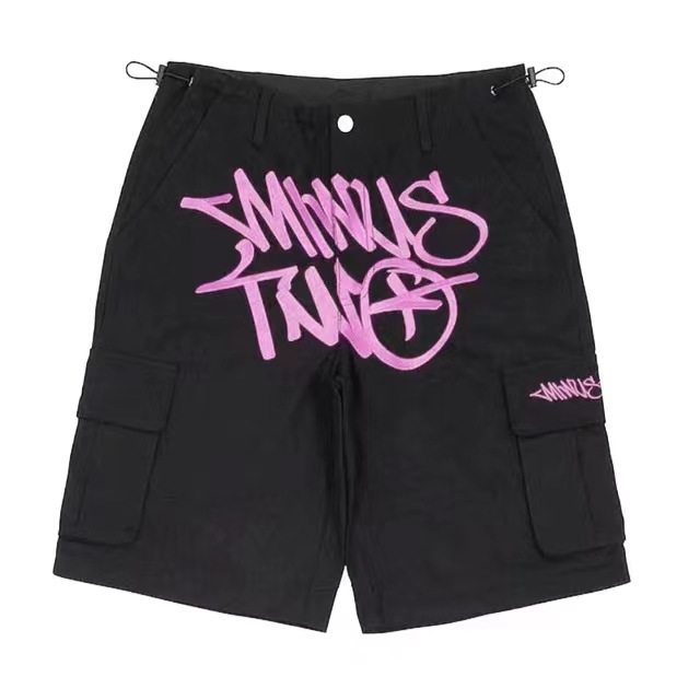 

Minus Two Men's Shorts Y2k Cargos Summer Men Streetwear Casual Wide Leg Cargo Pants Hip Hop Track Clothes High Street Fashion Czki, 10