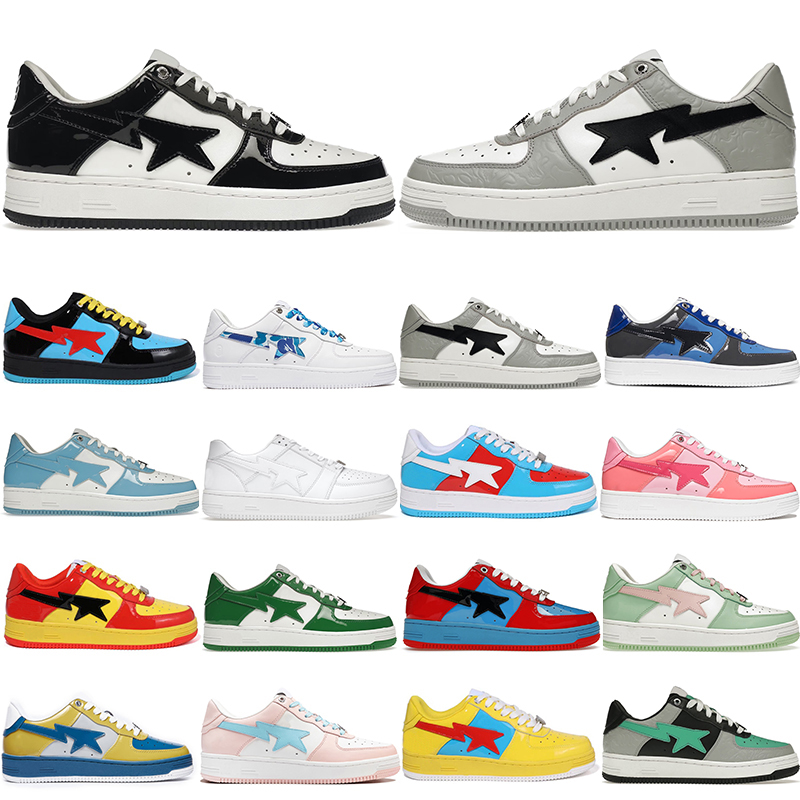 

designer Casual Shoes abapestas mens womens Camo Low platform Black bule Grey Beige Suede sports sneakers trainers size 5.5-11, 27