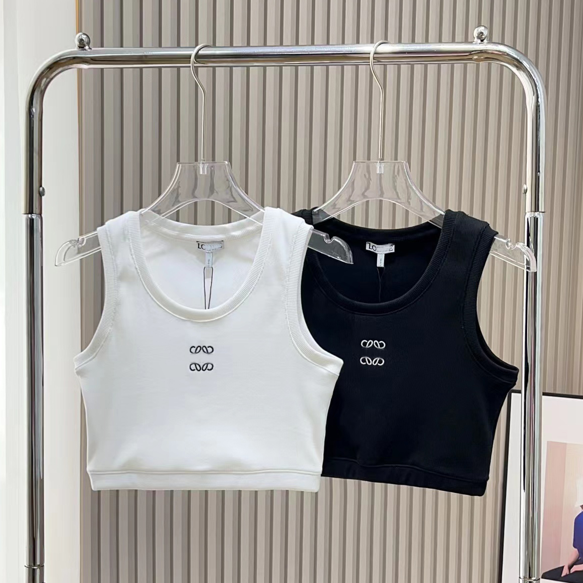 

Vest women t shirt sling shoulders vest shoulders vest the designer high-quality Sleeveless cotton blend women tshirt regular short bra tight yoga clothes fitness XL