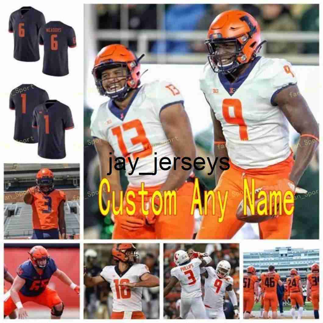 

jay kbshopNCAA College Jerseys Illinois Fighting Illini 47 Oluwole Betiku Jr 5 Milo Eifler Rashard Mendenhall Trevon Sidney Custom Football Stitched, As