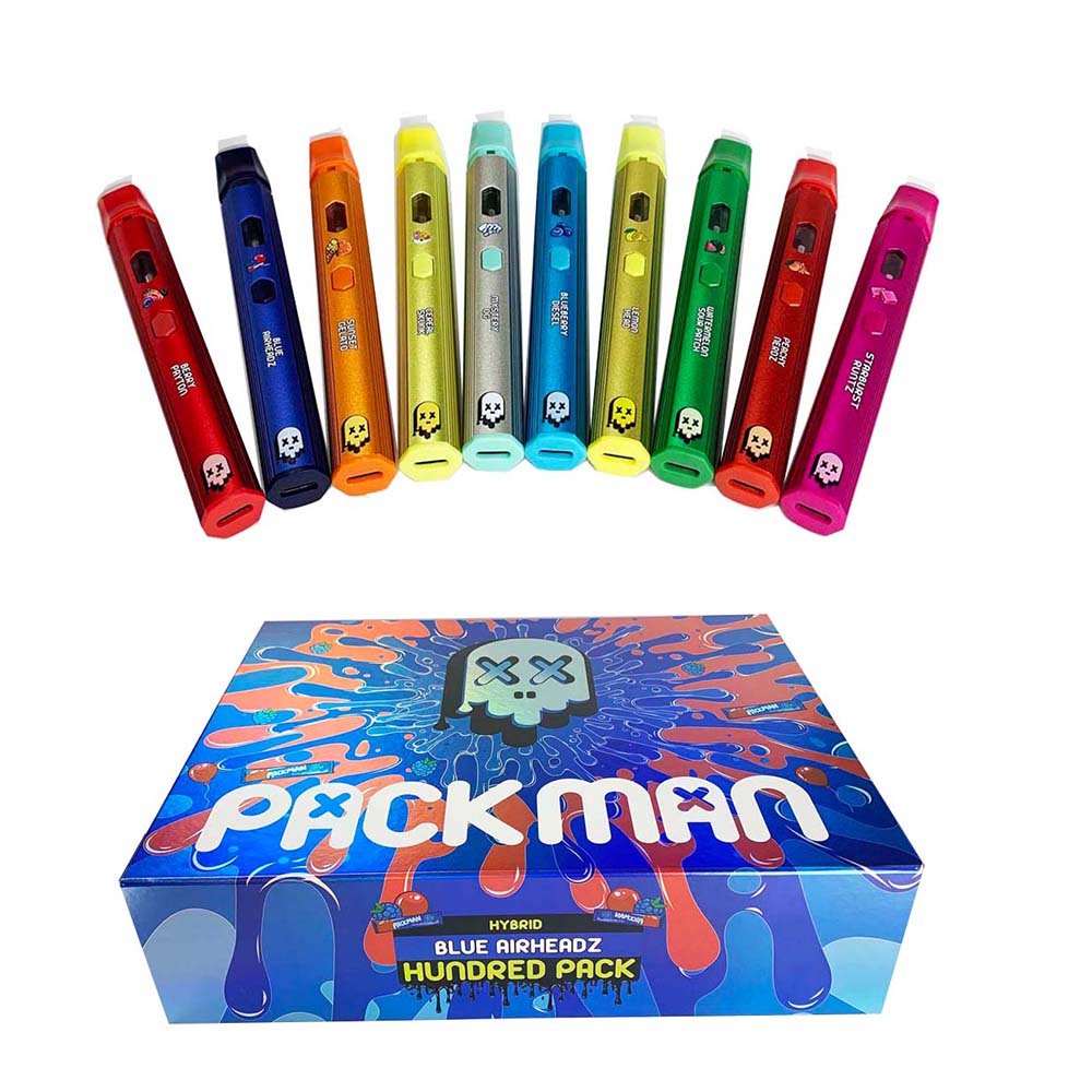 

New PACKMAN Vape Pens 360mah Rechargeable Battery 2.0ml Empty Empty Oil Carts Vaporizer Pods Cartridges E cigarettes carts with packaging box