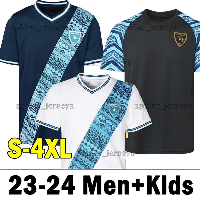 

XXXL 4XL 2023 2024 Guatemala National Team Soccer Jerseys LOM OSCAR SANTIS ANTONIO LOPEZ Mens Football Shirts 23 24 Home White Away Blue Training Uniforms, Weidimala 23-24 home