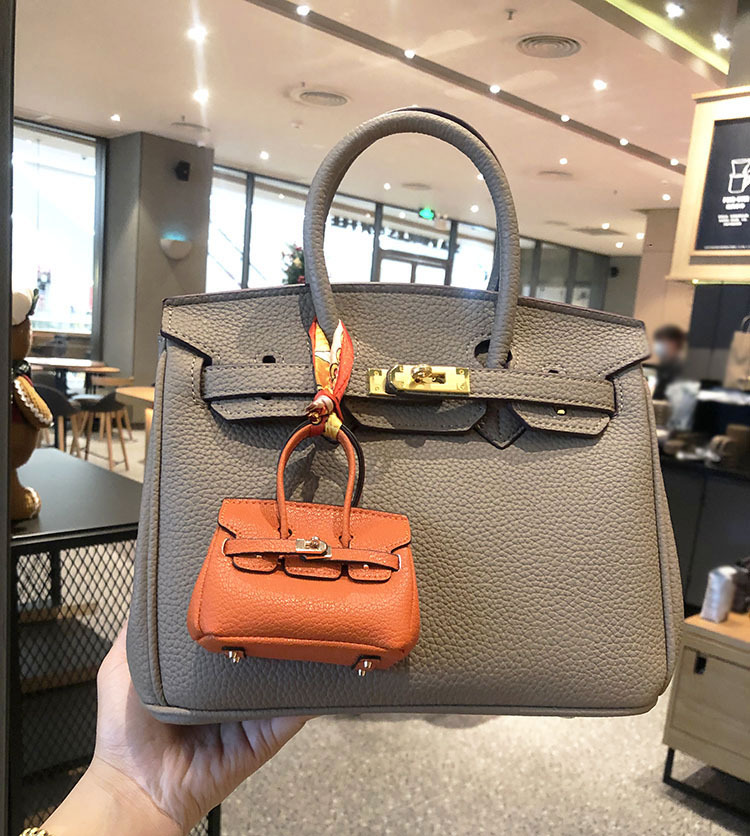 

Wholesale Mini Birkin Bag Pendant Bluetooth Headset Package Lipstick Pack Small Change Storage Bag Car Keychain Pendant