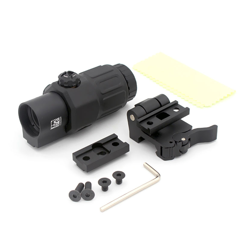 

NEW G33 Magnifier High Quality Perfect Replcia Switch To Side Quick Detachable QD W/Full Logo Marking For Hunting Airsoft Scope