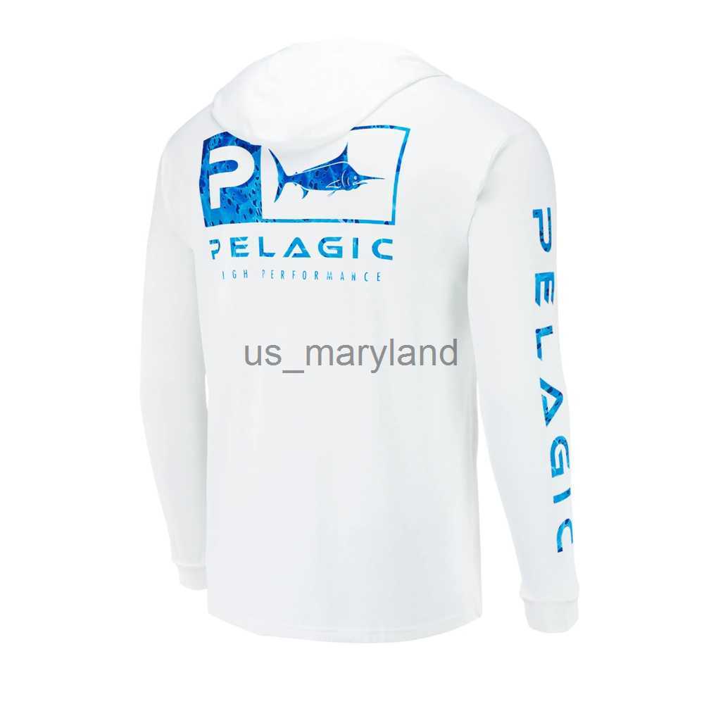 

Outdoor Shirts Pelagic Gear Fishing Apparel Summer Outdoor Men Long Sleeve T Shirt Fish Shirt Sun Protection Breathable Hooded Angling Clothing J230605