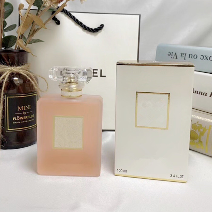 

Woman Perfume for women elegant and charming fragrance spray oriental floral notes 100ml good smell frosted bottle for men parfum