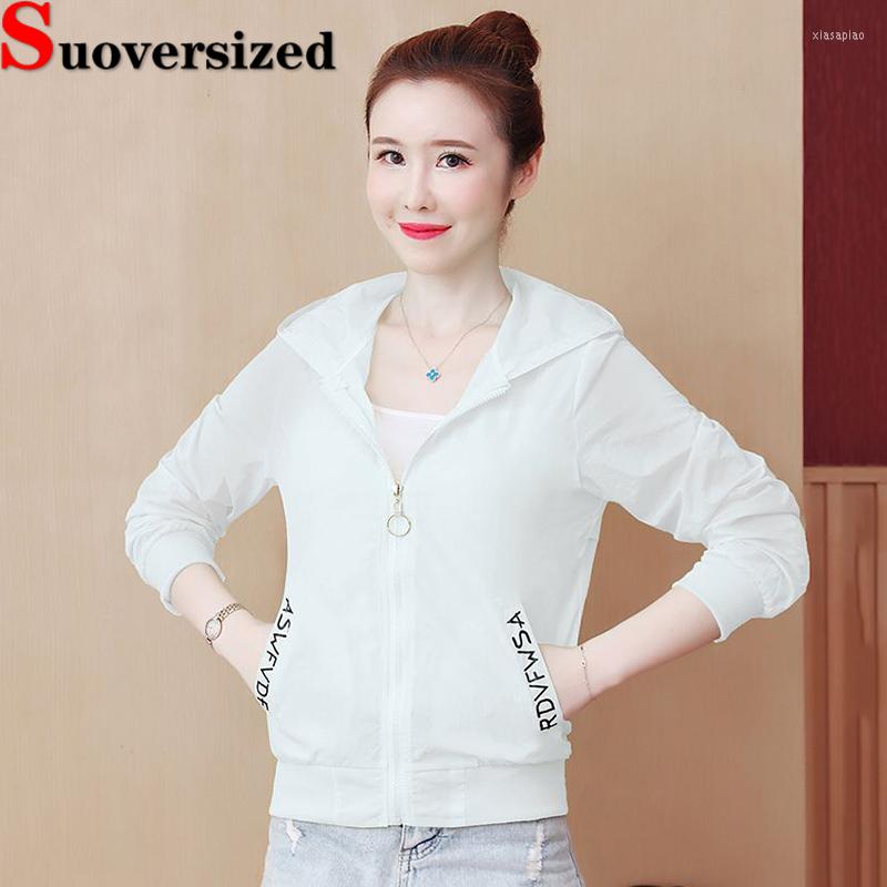 

Women's Jackets Cropped Hooded Summer Thin Sun Protection For Women Loose Casual Long Sleeve Coats Korean Fashion Outerwears 2023, Yellow