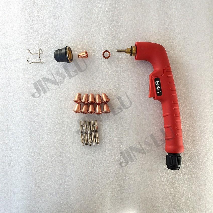 

Parts S45 CUT55 CUT55i PT40 PT40 IPT40 PT60 PT60 PTM60 IPT60 HC4000 Plasma Torch Head FIt telwin plasma 34