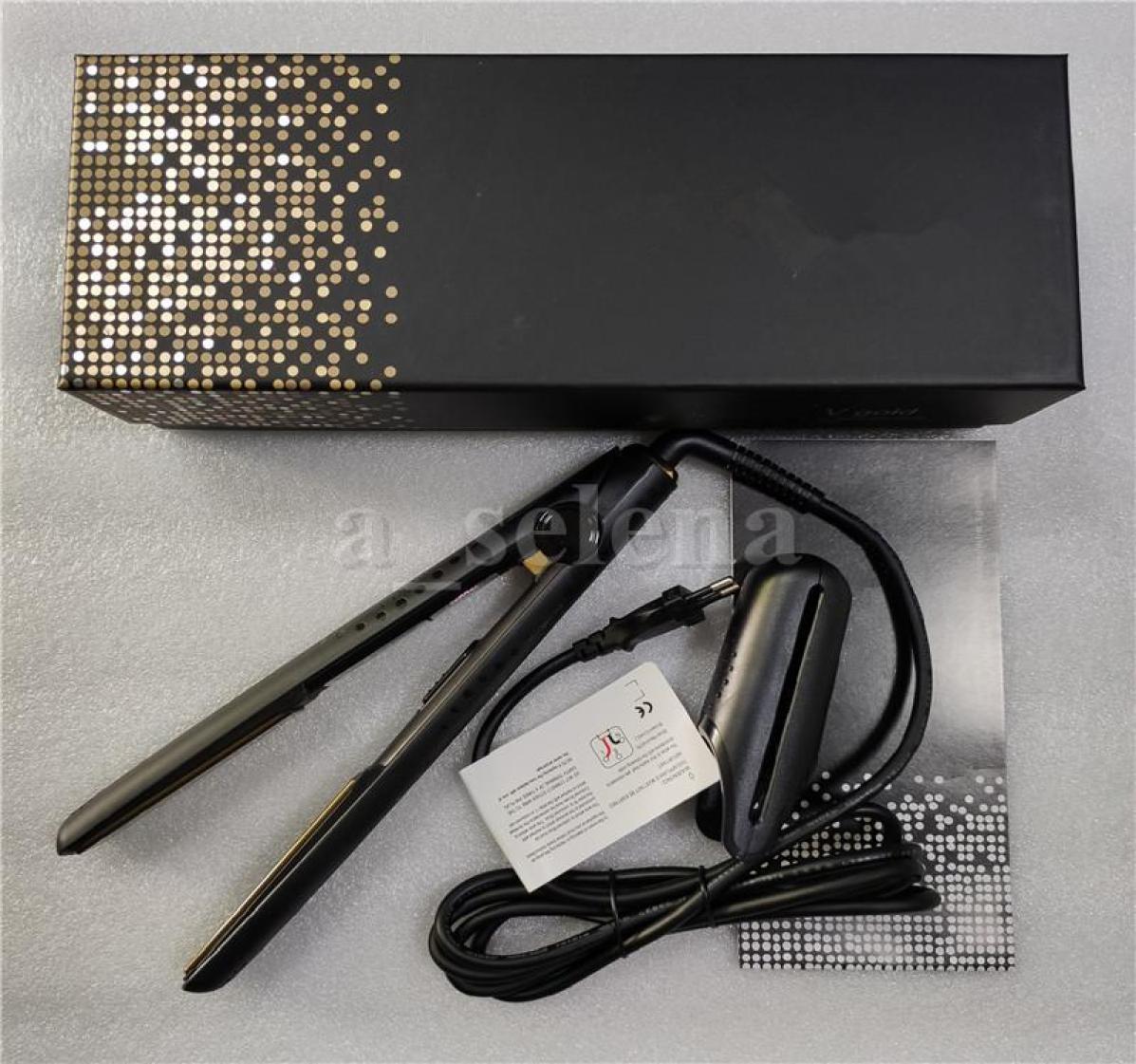 

V Gold Max Hair Straightener Classic Professional styler Fast Straighteners Styling tool flat iron UK EU Plug6459691