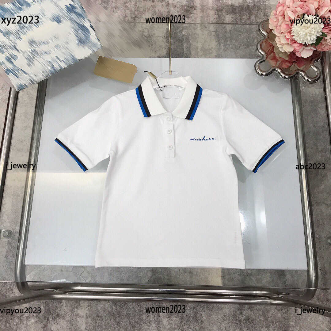 

Child POLO shirt Kids Short Sleeve Baby T-shirt Summer Clothes Striped edge design handsome tees Free Shipping #Multiple product, #3