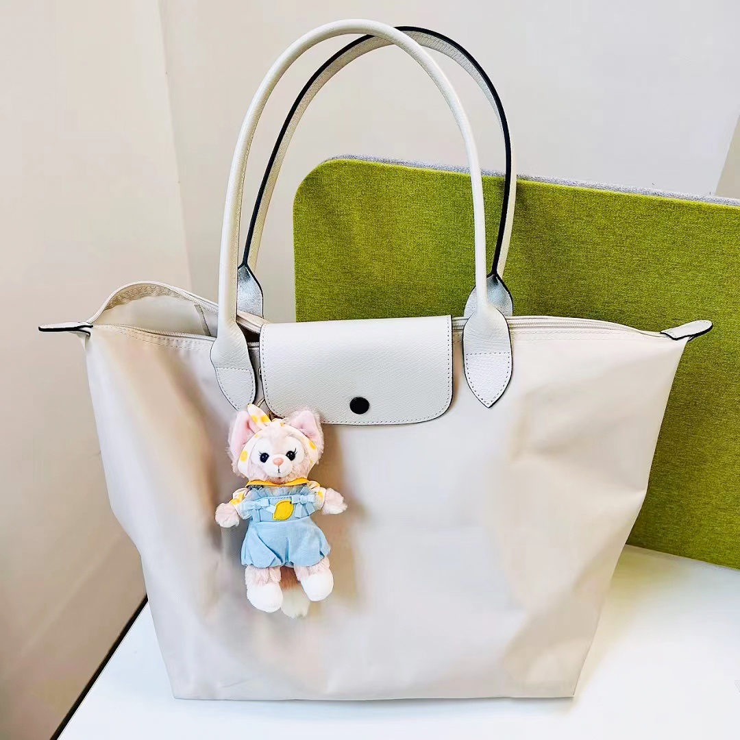 

Luxury longchammp canvas tote CrossBody laptop Bags women nylon classic handbag clutch dumpling bag mens Mummy Designer Genuine Leather Shoulder weekend Beach Bag, Light pink