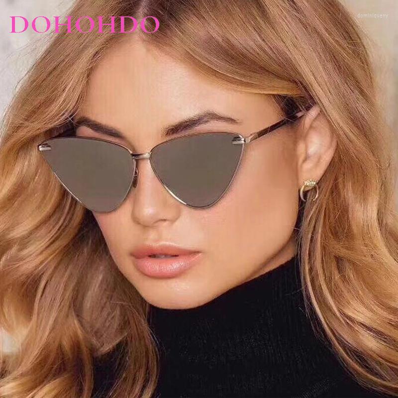 

Sunglasses 2023 Cat Eye Sunglasse For Women Metal Eyeglasses Street Tourism Driving Sun Glasses Classic Fashion Brand