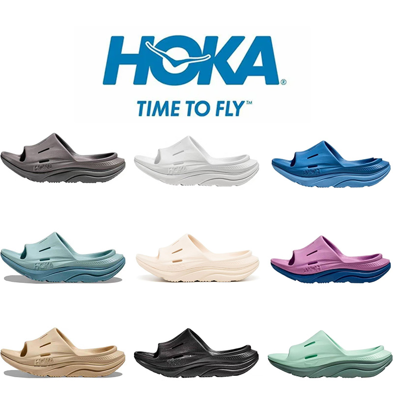 pantoufles de designer femmes chaussures hoka Hoka Ora Recovery Slide 3 Summer Beach mens sandale décontractée plate-forme diapositives semelle e