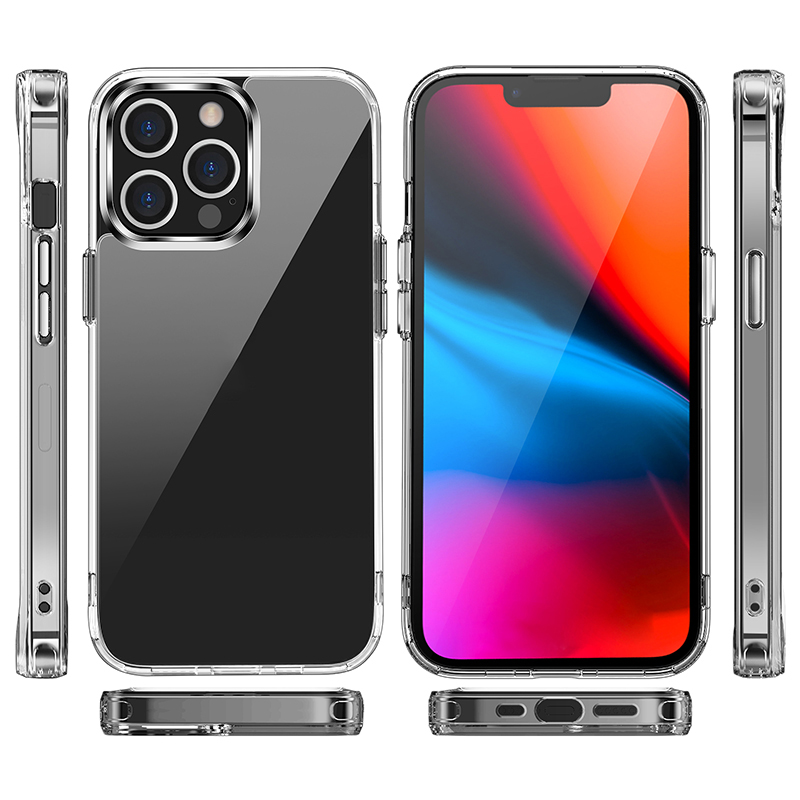 

Acrylic Shockproof Phone Cases For Iphone 15 14 13 12 11 Pro Max XsMax Xr Xs X 7 8 Plus Crystal Clear Cellphone Case Cover