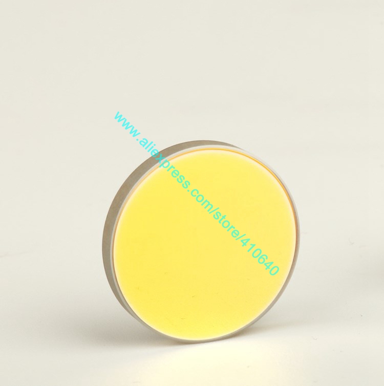 Diameter 19 mm silicon CO2 laser reflecting len with gold coating for laser engraver cutting Machine FREE SHIPPING!-image-463822872