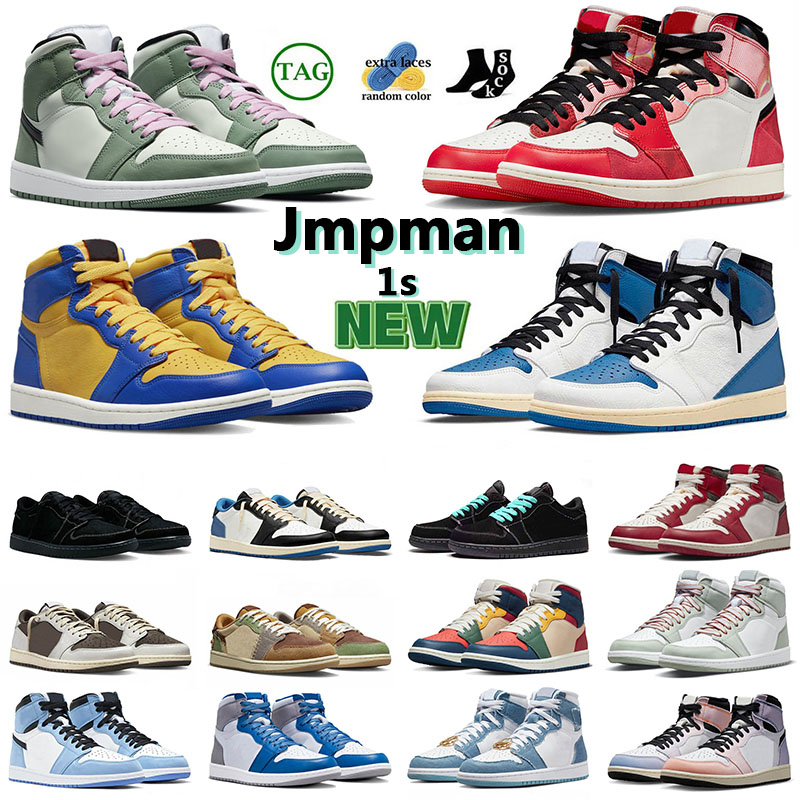 

Basketball Mens Shoes 1s High OG Next Chapter next chapter 1 Sneakers Washed Pink Storm Blue Lucky Green Dark Mocha Trav scotts a+ quality Women Men Trainers, B39 36-47 twist suede