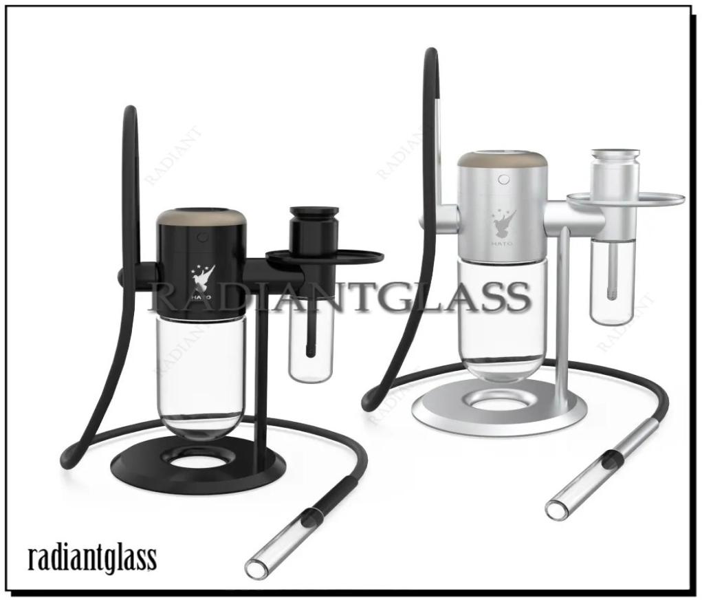 

gravity Hookah Electric Glass Bong Water Pipes LED light voicecontrolled hookah bag function gift box8099433