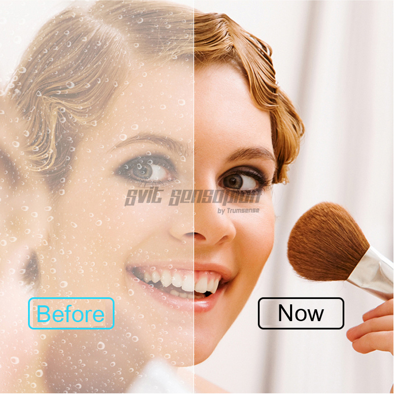 Antifog Film For Bathroom Mirror Electric Heating Mirror Film Bathroom Mirror Film to Remove the Mist Various Size is Available-image-463759499