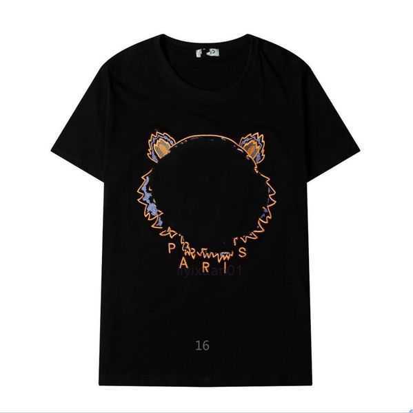

Women' Men Women Designer Shirt Summer Kenzo Style Tshirts Embroidery with Letters Loose Tees Trend Short Sleeve Shirts Tops Asian Size 7 3WYZ 3WYZ, A+