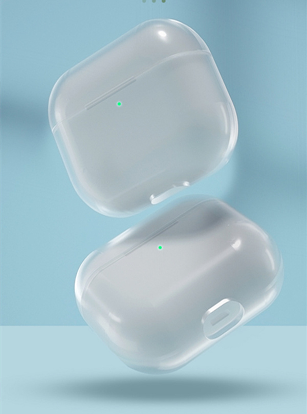 

for Apple AirPods 3 Solid Silicone Pods H1 Chip Transparency Earphones Wireless Charging Bluetooth Headphones AP3 AP2 Earbuds 2nd Headsets Overseas warehouse