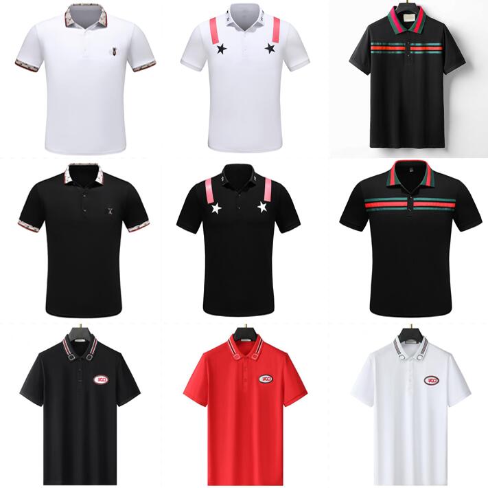 

psycho bunny polo designer mens polo shirt summer trend fashion luxury brand sports top mens t shirt casual loose classic business short sleeve Asian size #001, 10