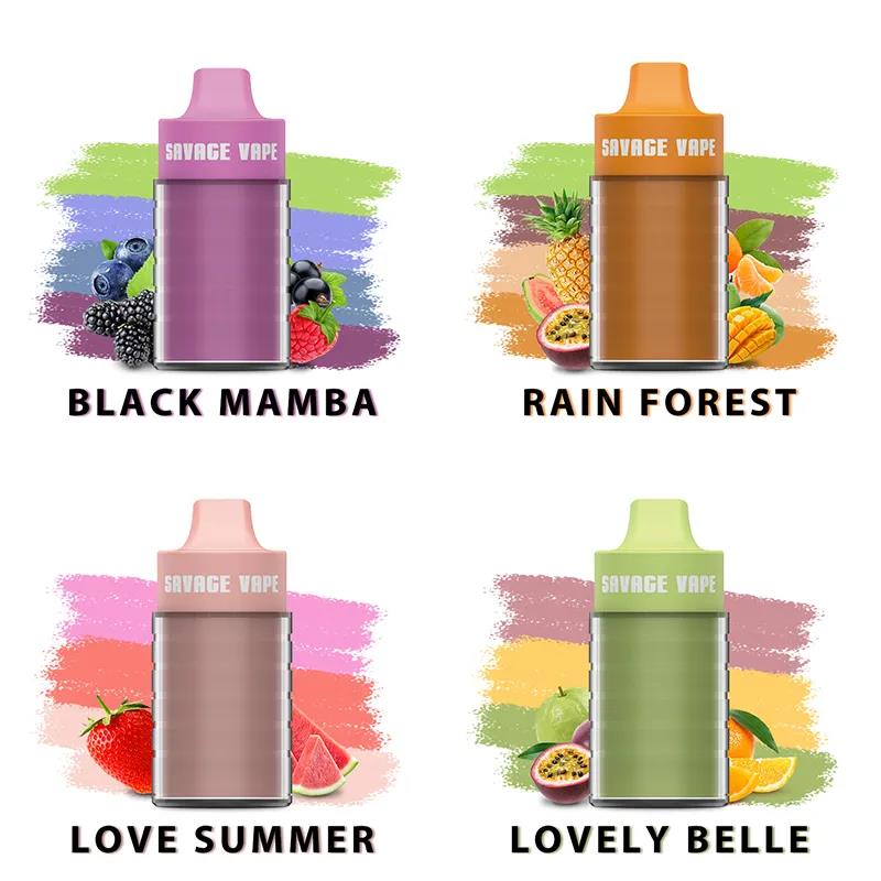 

e cigarette savage vape crayon 10000 puffs disposable vape puff 10k 650mah rechargeable battery airflow control 25ml prefilled cart puffbar 0% 2% 3% 5% vaper bar