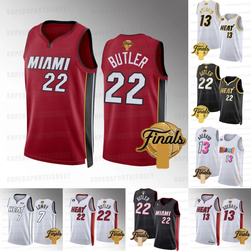 

"Miamis "Final Patch "Heats" Basketball Jersey Bam 13 Adebayo Jimmy 22 Butler Dwyane 3 Wade Tyler 14 Herro Kyle 7 Lowry Stitched Men Women Youth, Orange