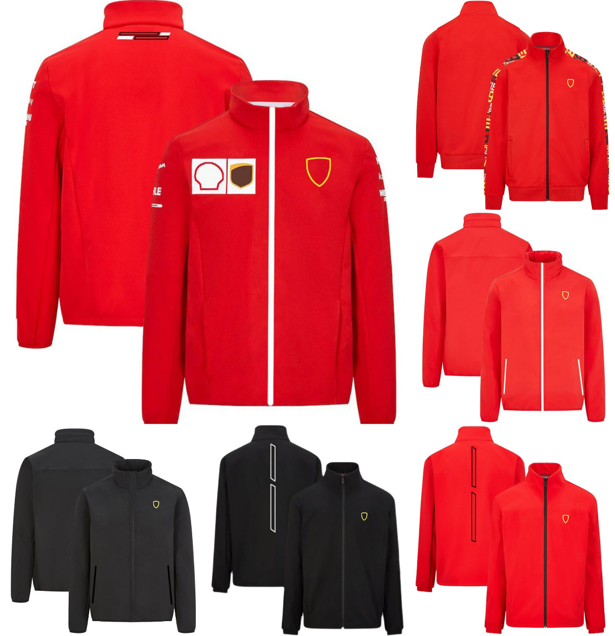 2023 Nouvelle veste F1 Formule 1 Hoodies décontractés pour hommes Jacshirt Sweat-shirt d'hiver