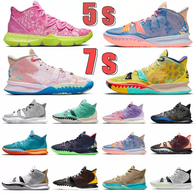 

Basketball luxury Shoes Men Shoe Kyries Trainers Sports Sneakers Kyrie 5 Concepts Irving 5S Jumpman designer shoes Hybrid Friends Usa Patrick Cny Bred Ep S2 Mens, 34
