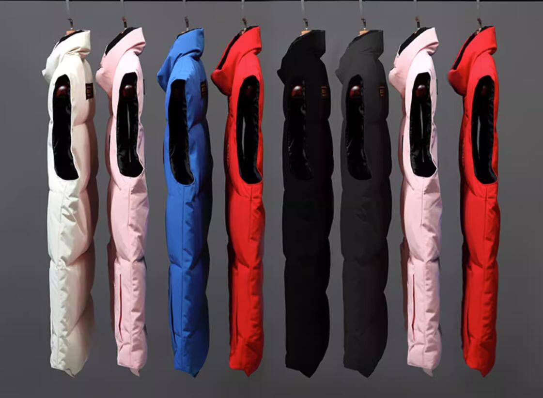 

fashion men vests down freestyle the icon mans women canadian parkas northern lights winter thick warm vest outerwear glacial haze mens multicolor coats, Extra not product