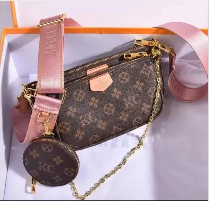 

New women's crossbody bag French Paris luxury designer women's fashion famous original handbag louiseitys Purse viutonitys, Brown