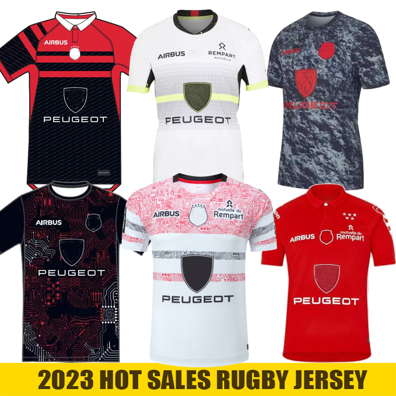 

2023 toulouse RUGBY JERSEY home away t-shirt rugby shirt Casual sweatshirt training Rugby Jersey