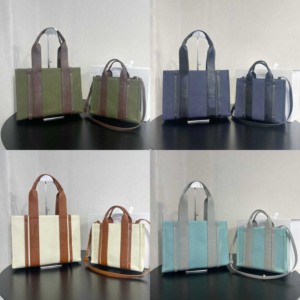 

Women's Brand Chlooe Woody Bag Designer bags Handbags Shoulder Crossbody Bags Texture Patent Leather Canvas Totebag New Fashion Trend Retro Style Shopping bag