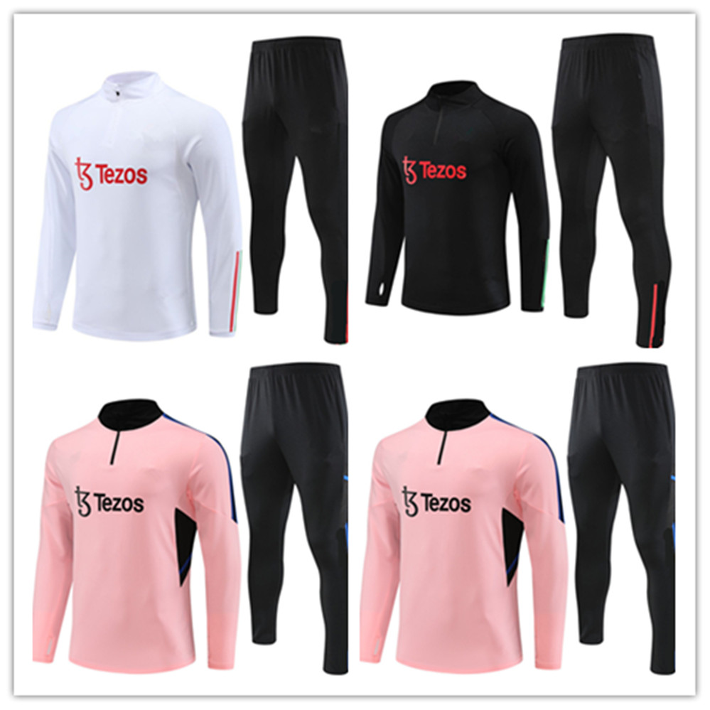 

22 23 24 ManchesterS mens kids tracksuits football training suit set kit 2023 2024 MAn UTD men designer soccer tracksuit jacket jogging sets