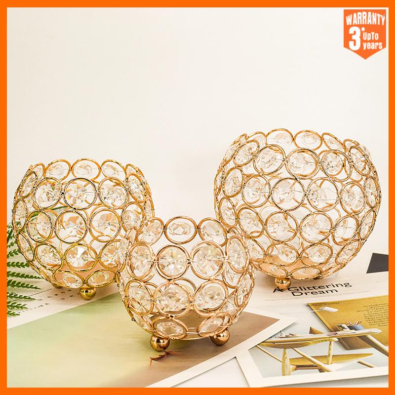 

Candle Holders Morocco Crystal Tealight Candlestick Holder Wedding Christmas Party Candles Table Center Decoration Home Decorations