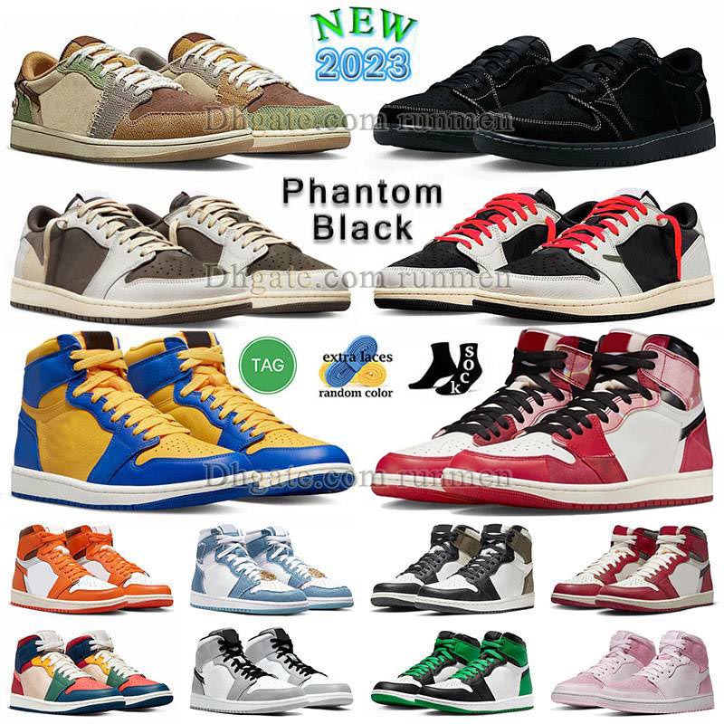 

Jumpman 1 low travis scot basketball shoes high top j 1s og olive black phantom reverse laney next chapter spider verse man mid space jam j1 cactus jack sneakers dhgate, M07 36-46 mid digital pink