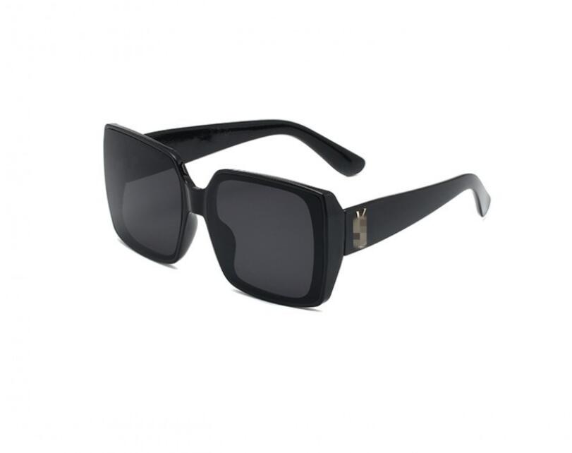 

Flower Lens Sunglasses with Letter Designer Brand Sun Glasses Women Men Unisex Traveling Sunglass Black Grey Beach Adumbra
