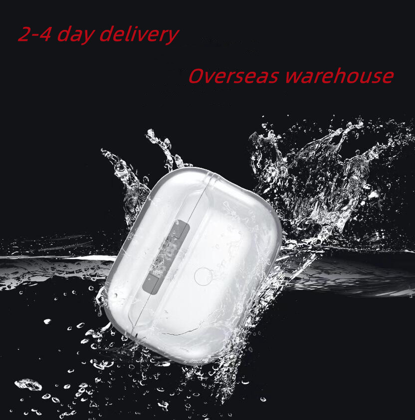 

for AirPods Pro 2 air pods 3 Earphones airpod pro 2nd generation Headphone Accessories Silicone Cute Protective Cover Apple Wireless Charging Box Shockproof Case, White