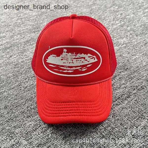

Ball Caps Corteiz Crtz Hat 22ss American Fashion Truck Cap Printed Baseball 1 W1YH, Red