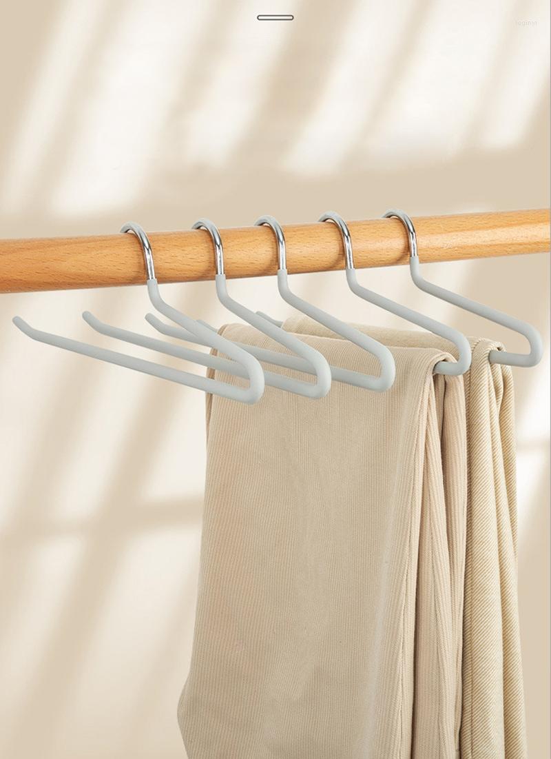 

Hangers 10Pcs Pants Slack Trousers Durable Anti-Rust Chrome Metal Ended Design For Easy-Slide Pant Jeans Skirt Slacks