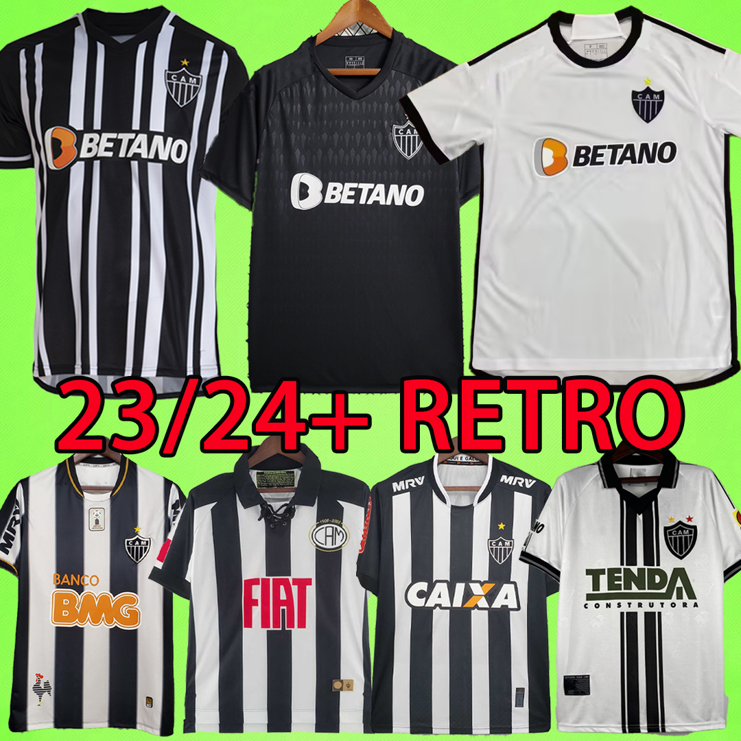 

2023 2024 Atletico Mineiro soccer jerseys 23 24 VARGAS M.ZARACHO SASHA ELIAS WOMEN KIDS KENO MARQUINHOS GUGA Football shirts retro 1997 2008 13 14 16 17 Vintage uniform, 23/24 home