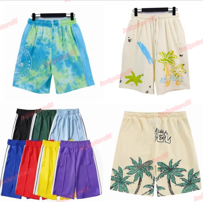 

Designer Palms Palmangel Mens Shorts Men Womens Short Pants Letter Printing Strip Webbing Casual Five-point Angle Clothes Summer Beach Clothing Green Blue Orange, A111