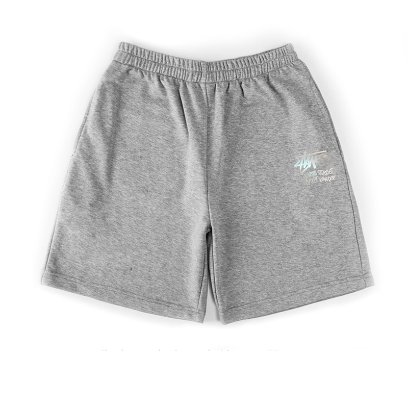 Men's Minimalist Shorts Spring And Summer New Couples Loose Casual Brand Five-point Sweatpants-image-874488975