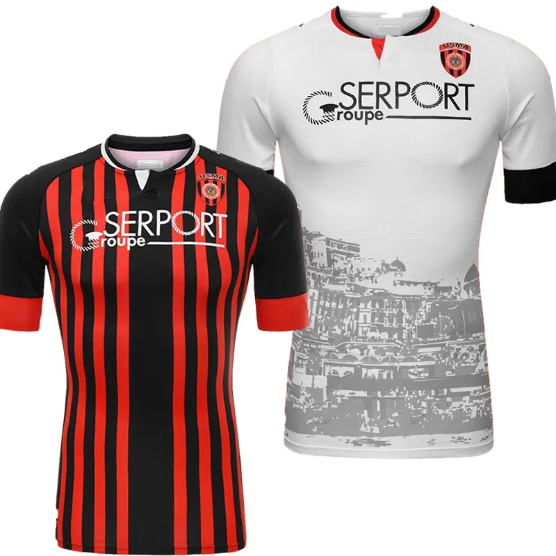 

USM Alger Soccer Jerseys 2023 2024 MAHIOUS ZOUARI BELKACEMI MERBAH DJAHNIT home away 23 24 Football SHIRT