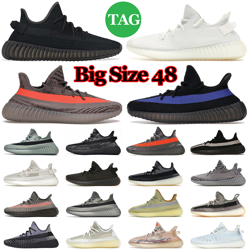

Designer 350 Running Shoes men women sneakers Onyx Bone Bred Dazzling Blue Cinder Cream mens trainers outdoor sports shoe size 36-48, Mono ice