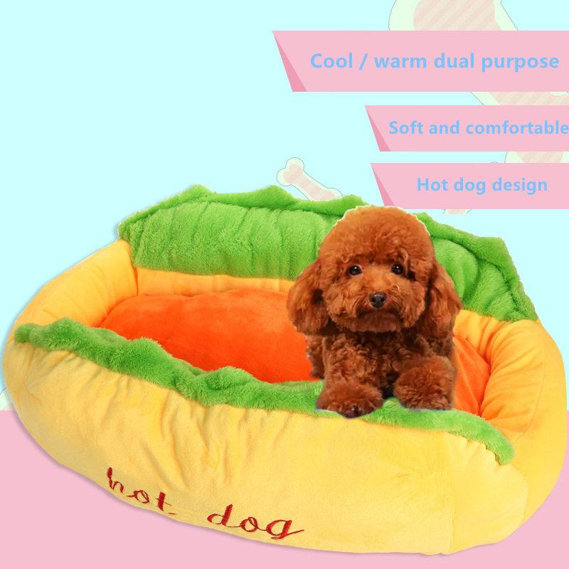 

Accessories Fashion Dog Bed Soft Flannel Fleece Hot Doghouse Warm Pet Blanket Sleeping Bed Cover Mat for Small Medium Dog Cat Dog Kennel