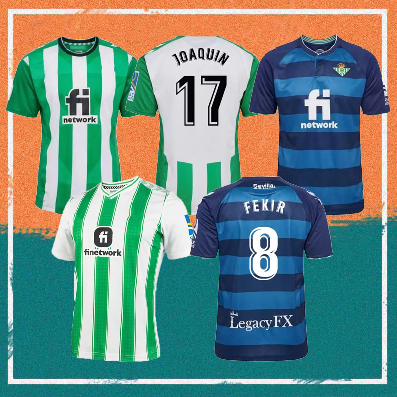 

22/23/24 real Betis soccer Jerseys 2023 JOAQUIN FEKIR B.IGLESIAS CANALES WILLIAN J Shirt WILLIAM CAMARASA JUANMI VICTOR RUIZ Football uniform, Away